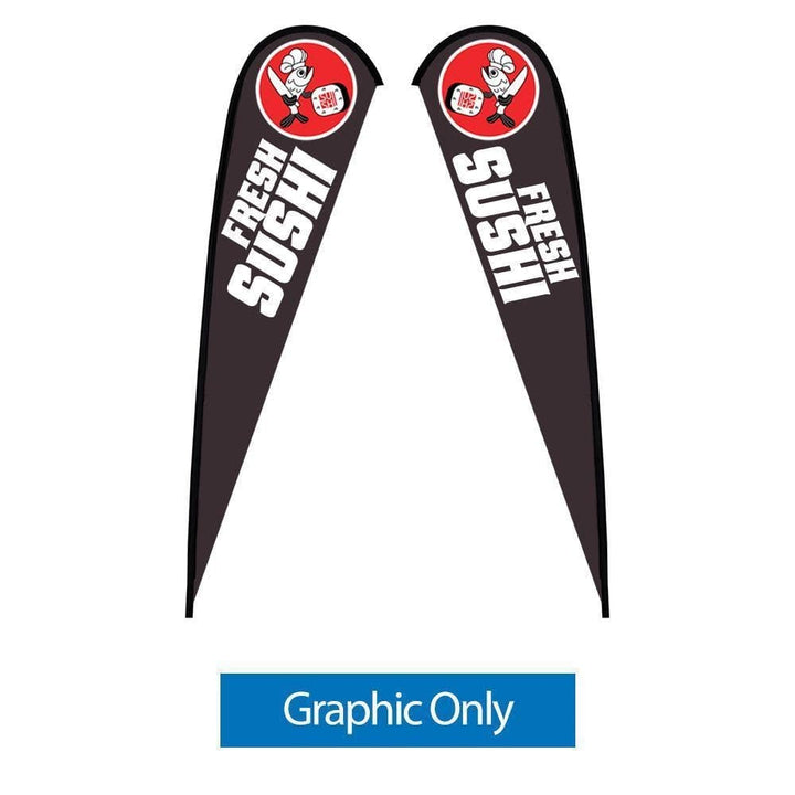 15ft. Sunbird Custom Flag - WS Display